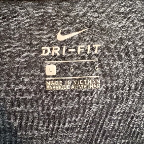 Nike Legend Dri-FIT Heather Black Tee L - Picture 3 of 6